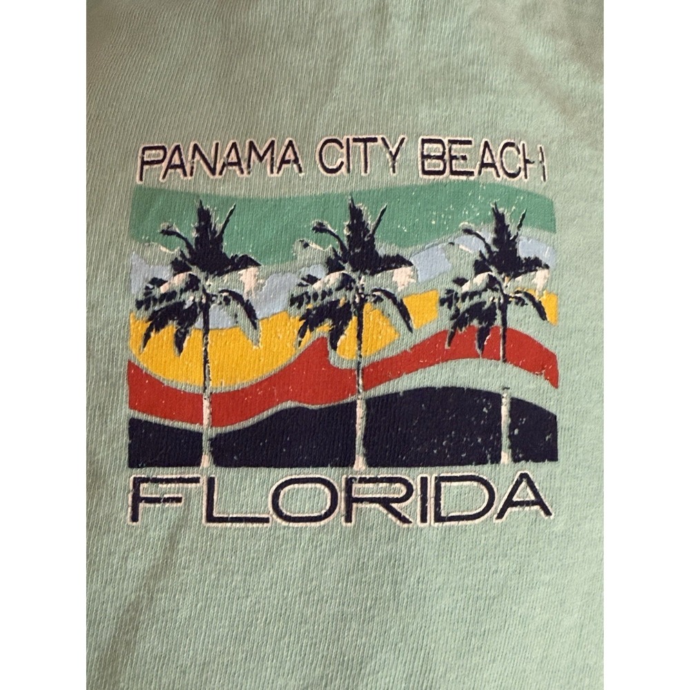 PANAMA CITY‎ Beach Florida Double Sided T-Shirt Unisex  No Tag Measures As Small